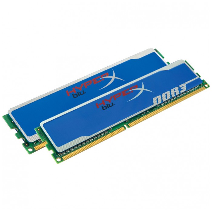 картинка Набор модулей памяти Kingston DIMM DDR3 16Gb (2 x 8Gb) 1600MHz PC3-12800 HyperX (KHX1600C10D3B1K2/16G) от магазина КомпьютерЦентр