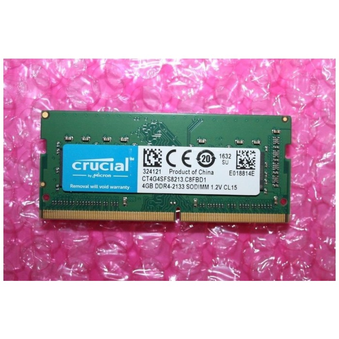 картинка Оперативная память Crucial SO-DIMM DDR4 4Gb 2133MHz PC3-17000 (CT4G4SFS8213) от магазина КомпьютерЦентр