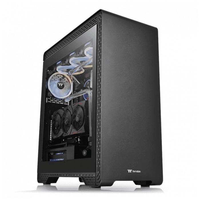 картинка Корпус без БП Thermaltake S500 TG ATX Black (CA-103-00M1WN-00) от магазина КомпьютерЦентр