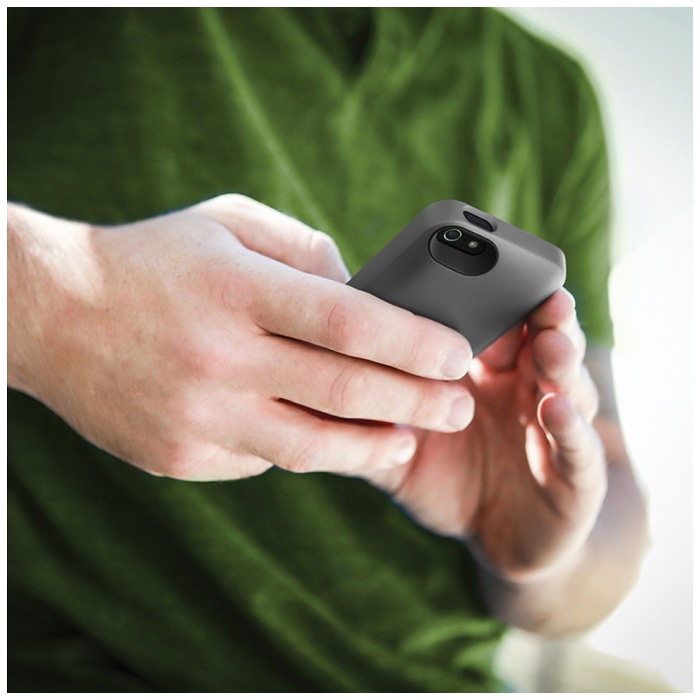 картинка Аккумулятор внешний Mophie Juice Pack Helium Metallic Black 1500 mAh for iPhone5 (2375-JPH-IP5-MBLK-I) от магазина КомпьютерЦентр