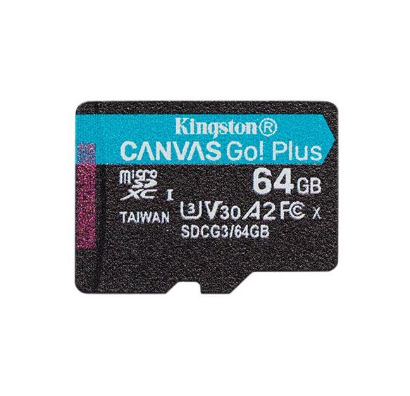 картинка Карта памяти 64Gb microSDXC Kingston, Canvas Go! Plus w/ o adapter (SDCG3/ 64GBSP) от магазина КомпьютерЦентр