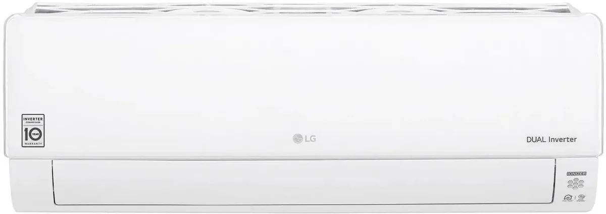 картинка Сплит-система инверторная LG Evo Max DC09RH настенная, до 25м2, 9000 BTU, с голосовым помощником, (комплект из 2-х коробок) от магазина КомпьютерЦентр