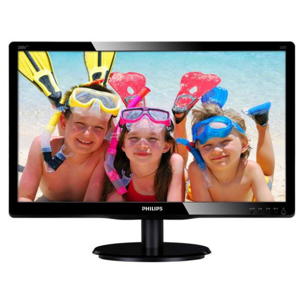картинка Монитор Philips 20″ 200V4LAB Black (200V4LAB/01) от магазина КомпьютерЦентр