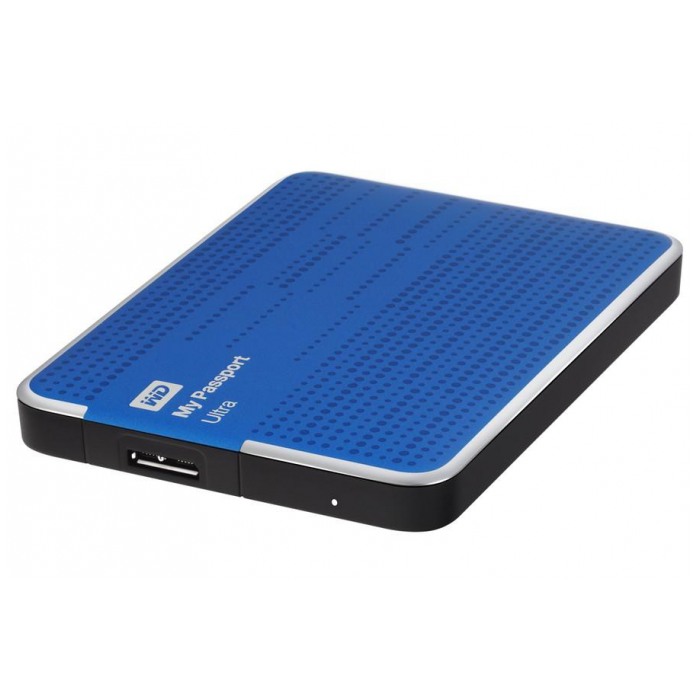картинка Жесткий диск внешний Western Digital 500Gb 2.5'' My Passport Ultra USB 3.0 Blue (WDBPGC5000ABL-EESN) от магазина КомпьютерЦентр