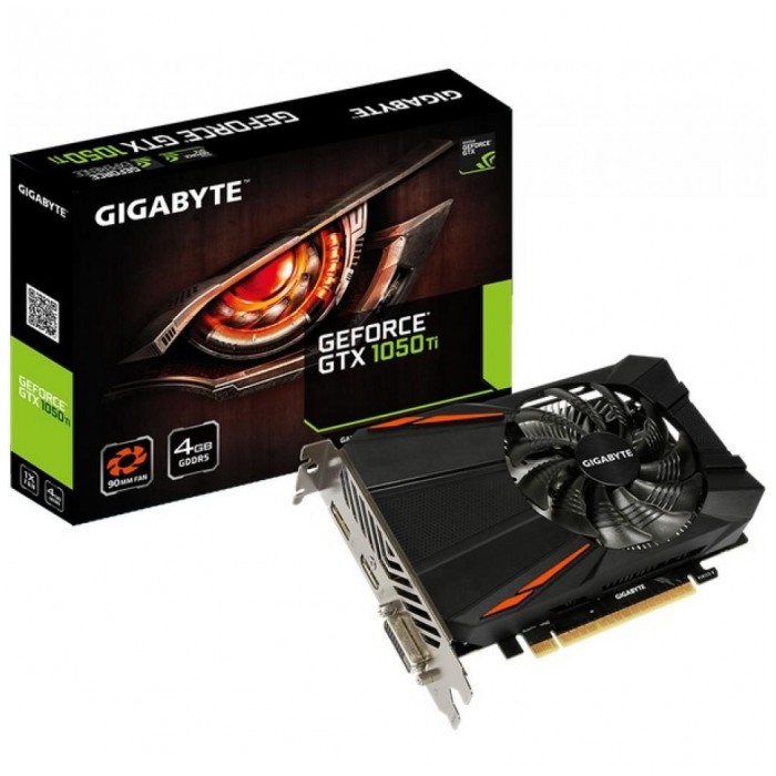 картинка Видеокарта Gigabyte 4Gb DDR5 GeForce GTX1050TI (GV-N105TD5-4GD) от магазина КомпьютерЦентр