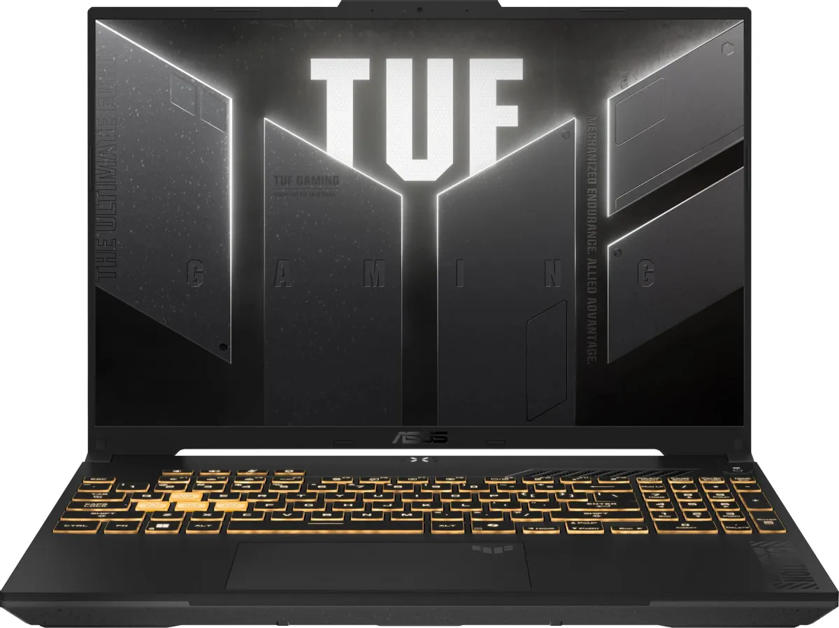 картинка Ноутбук ASUS TUF Gaming F16 FX607VU-RL061 16'' IPS FHD/  Intel Core 5 210H 2.2ГГц/  16ГБ DDR5/  512ГБ SSD/  GeForce RTX 4050 6 ГБ/  NoOS, серый (90nr0n06-m002t0) от магазина КомпьютерЦентр