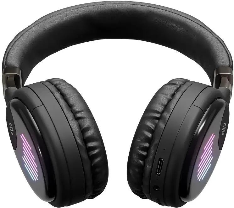 картинка Bluetooth гарнитура Digma BT-16 Black накладные (BT-16B) от магазина КомпьютерЦентр