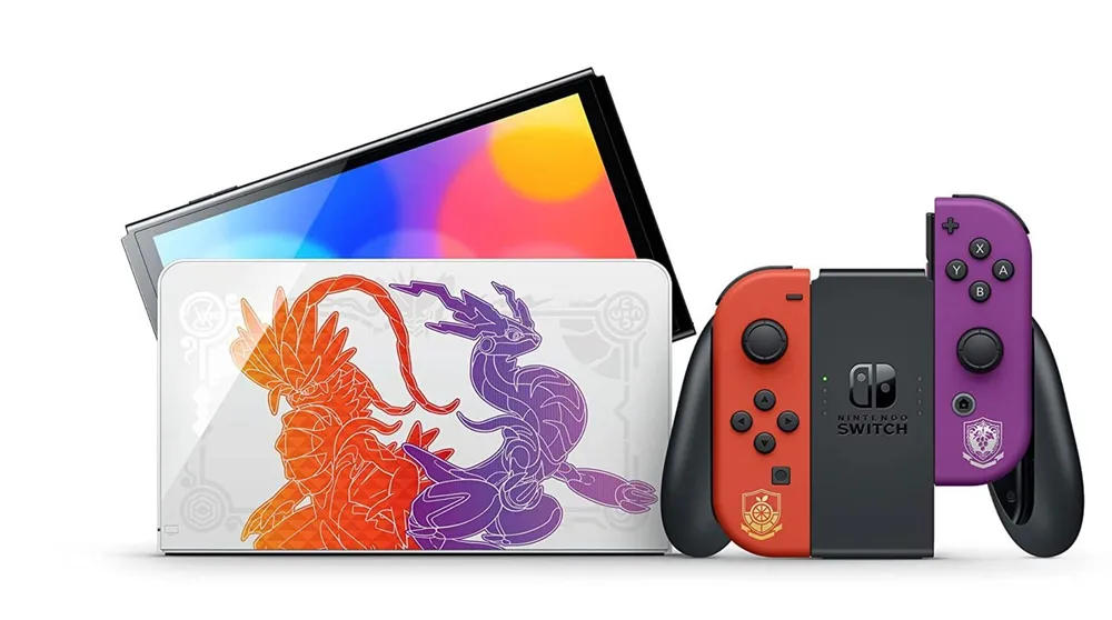 картинка Приставка игровая Nintendo Switch Oled 64 GB Pokemon Edition от магазина КомпьютерЦентр