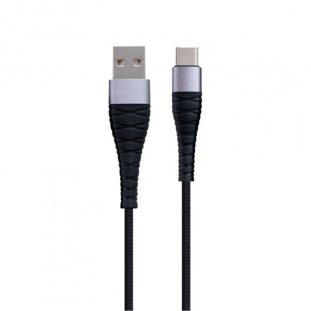картинка Data Cable Borofone BX32 Munificent USB to Type-C 1m Black от магазина КомпьютерЦентр