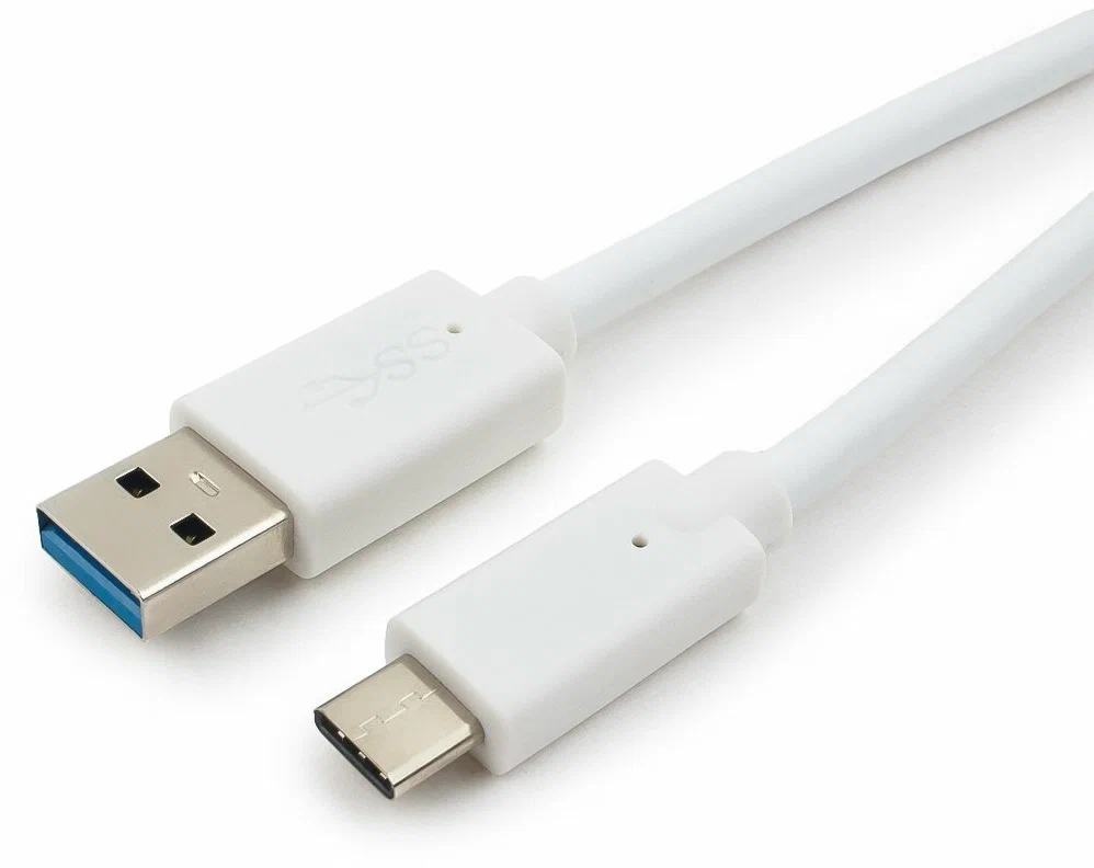 картинка Кабель AM to Type-C 1.8m Cablexpert CCP-USB3-AMCM-6-W White USB3.0 AM/ USB3.1 TypeC от магазина КомпьютерЦентр