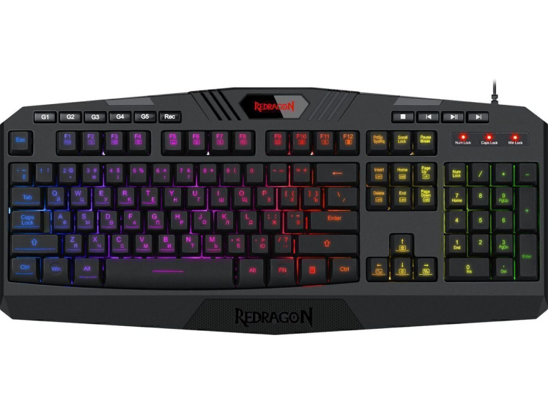 картинка Клавиатура Defender Redragon Harpe Pro USB (78376) от магазина КомпьютерЦентр