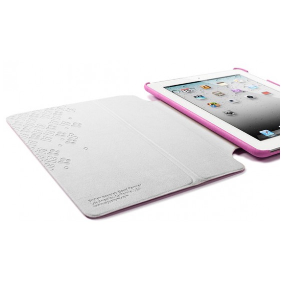 картинка Чехол SGP Leather Case Stehen Series Sherbet Pink for iPad 2 (SGP07816) от магазина КомпьютерЦентр