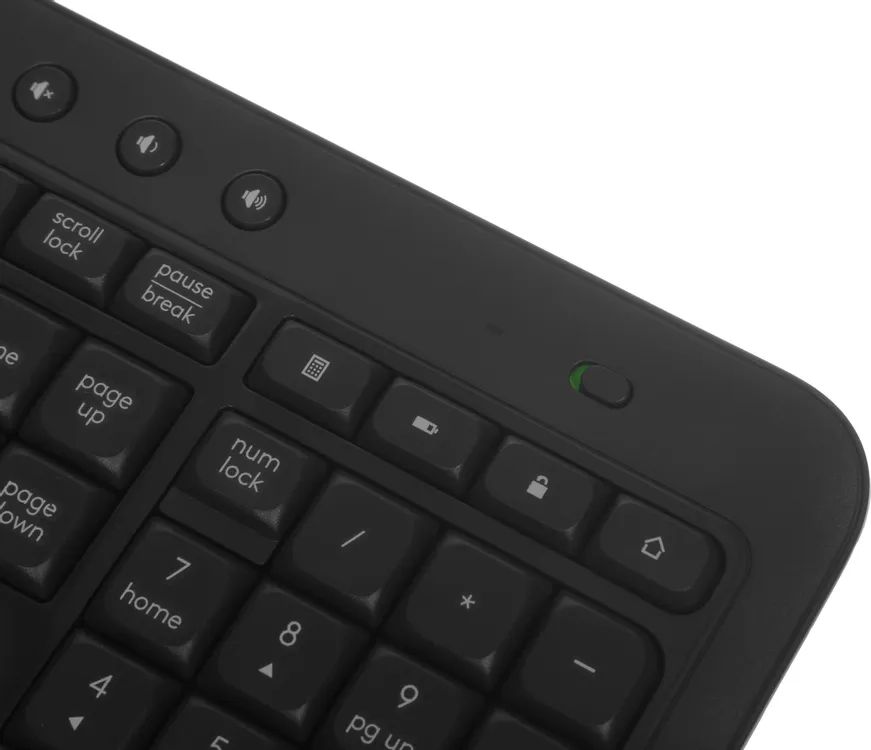 картинка Комплект Logitech MK540 Advanced беспроводной, USB, 1000 DPI, чёрный (920-008686) от магазина КомпьютерЦентр