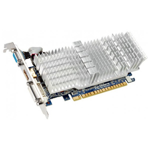картинка Видеокарта Gigabyte GeForce GT520 1Gb 64bit DDR3 (GV-N520SL-1GI) от магазина КомпьютерЦентр