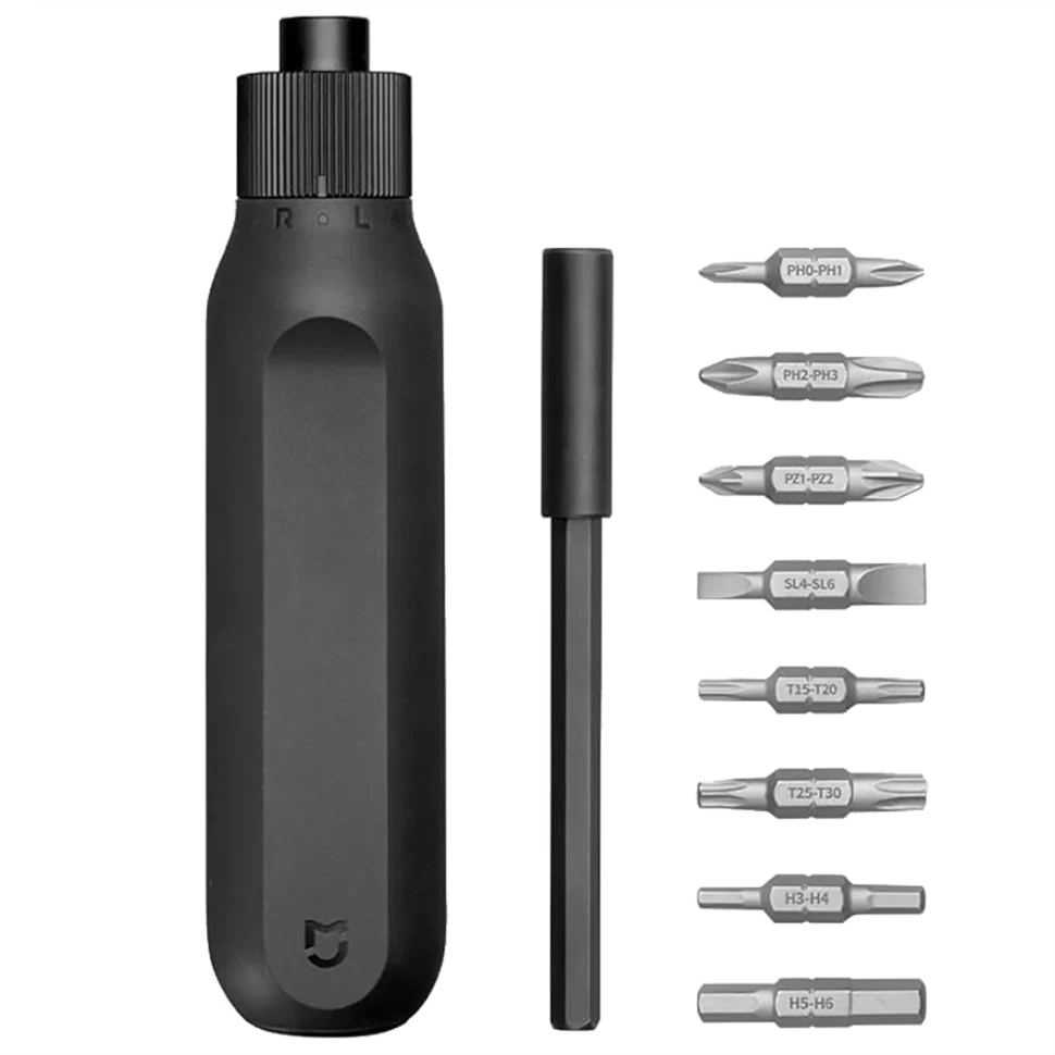 картинка Отвертка реверсивная Xiaomi Mijia Ratchet Screwdriver 16 in 1 MJJLLSD002QW EU от магазина КомпьютерЦентр