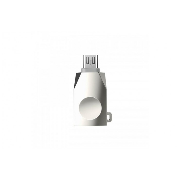 картинка Адаптер HOCO OTG Micro USB/ USB Pearl nickel UA10 (UA10) от магазина КомпьютерЦентр