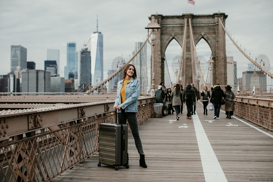 картинка Чемодан Xiaomi Ninetygo Rhine Luggage 24 Black от магазина КомпьютерЦентр