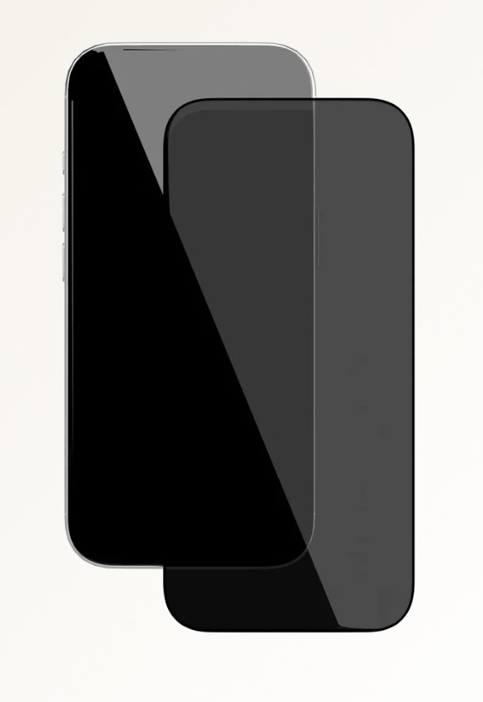 картинка Стекло бронь iPhone 17 Pro Privacy Black Антишпион от магазина КомпьютерЦентр
