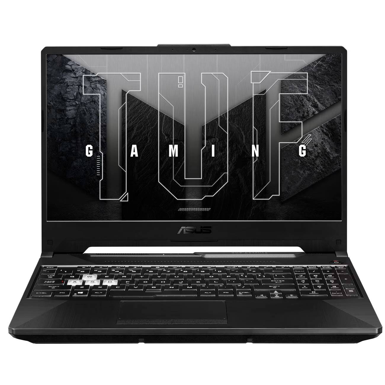 картинка Ноутбук ASUS TUF Gaming A15 FA506NC-HN065 15.6'' (1920x1080) IPS 144Hz/  Ryzen 5 7535HS/  16Gb DDR5/  SSD 512Gb/  GeForce RTX3050 4Gb/  48Wh/  NoOS черный 2.3kg от магазина КомпьютерЦентр