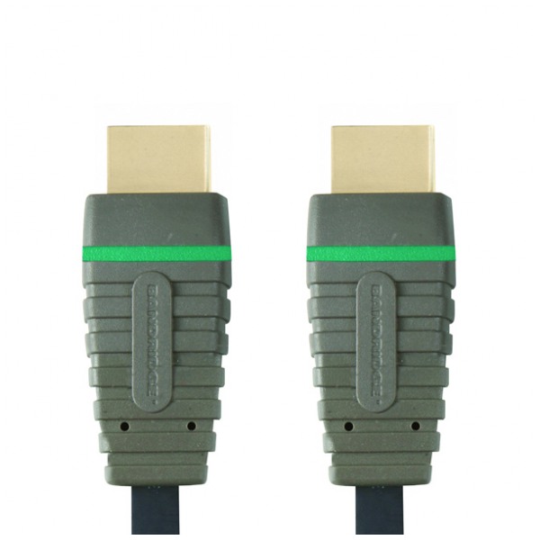 картинка Кабель Bandridge HDMI (AM/ AM) High Speed 2m (BVL1202) от магазина КомпьютерЦентр