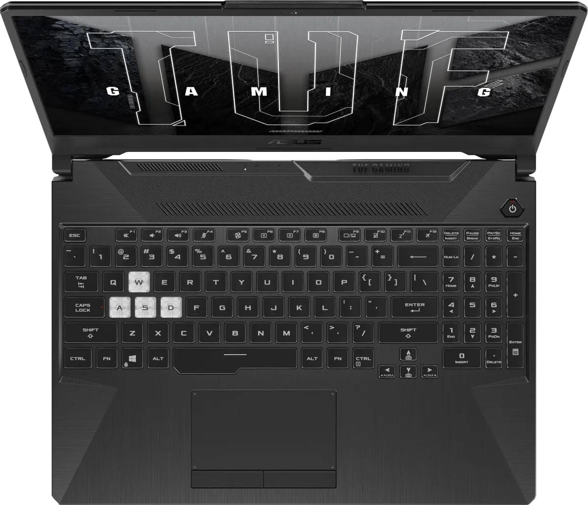 картинка Ноутбук ASUS TUF Gaming F15 (FX506HE-HN376) 15.6'' (FHD/ 144Hz) / i7 11800H/ 16384/ SSD 512/ NV GTX3050Ti 4Gb/ DOS от магазина КомпьютерЦентр