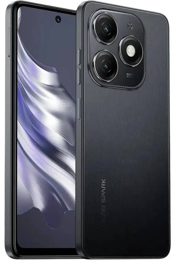 картинка Смартфон Tecno Spark 20 Black 6.56'' / 8Gb / 128Gb от магазина КомпьютерЦентр