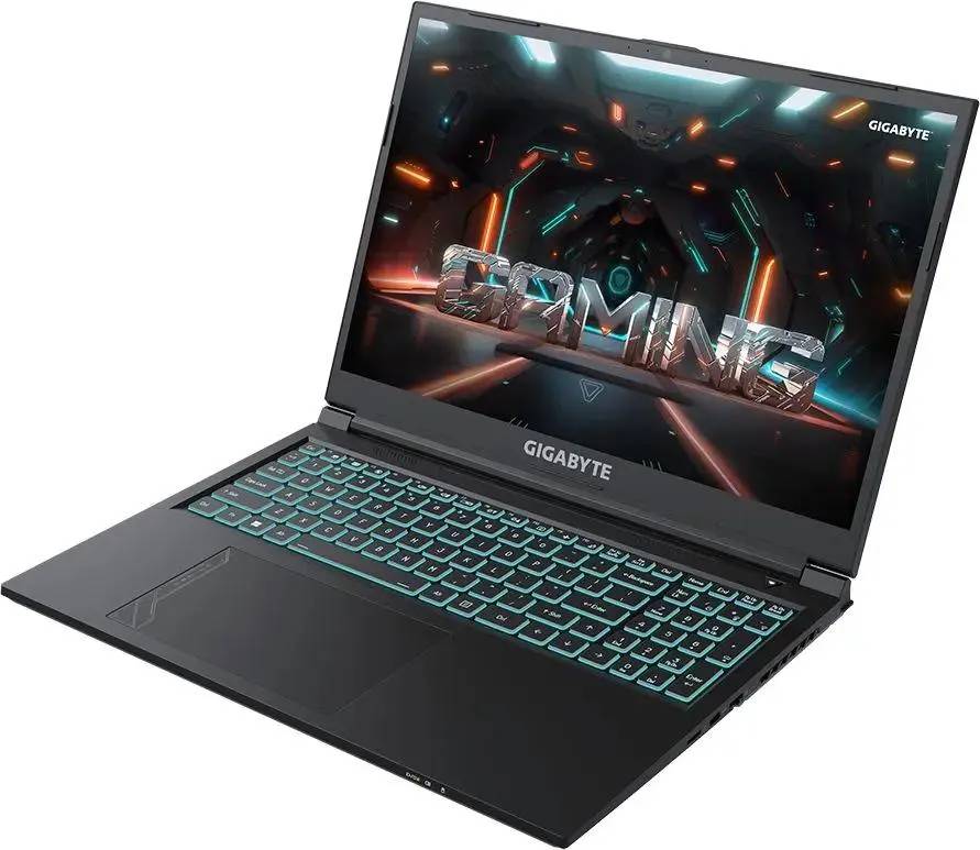 картинка Ноутбук GIGABYTE G6 MF (MF-G2KZ853SD) 16'' (1920x1200) IPS 165Hz/  Core i7-12650H/  16Gb DDR5/  SSD 512Gb / RTX4050 6Gb GDDR6 / Wi-Fi AX/  Bt 5.2/  DOS от магазина КомпьютерЦентр