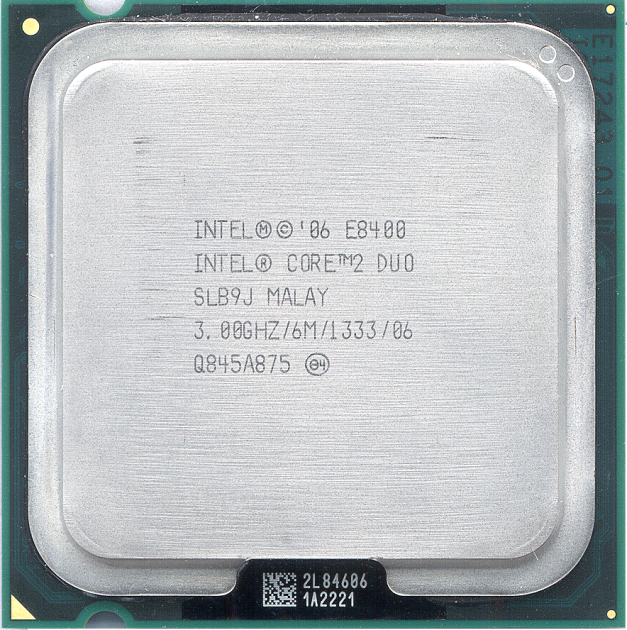 картинка Процессор Intel Pentium Core 2 Duo E8400 S775 tray от магазина КомпьютерЦентр