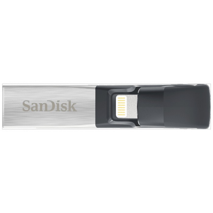 картинка Флешка USB SanDisk 32Gb iXpand Mini Lightning USB3.0 (SDIX40N-032G-GN6NN) от магазина КомпьютерЦентр