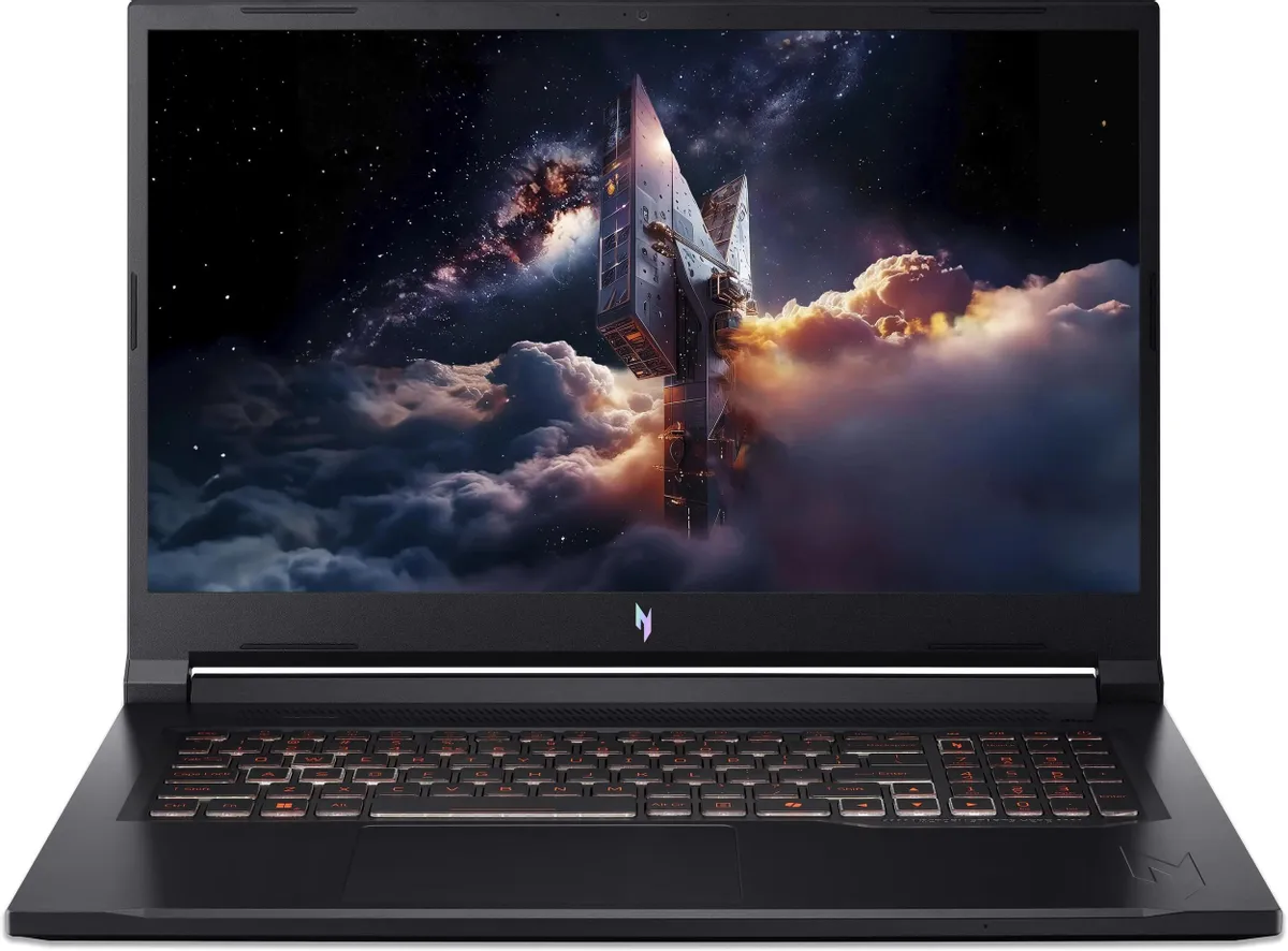 картинка Ноутбук Acer Nitro V17 AI ANV17-41-R6A6 17.3'' IPS (1920x1080) 144Hz/  AMD Ryzen 7 260 3.8ГГц/  16ГБ DDR5/  1ТБ SSD/  GeForce RTX 5060 8 ГБ/  NoOS, черный (NH.QYVCD.005) от магазина КомпьютерЦентр