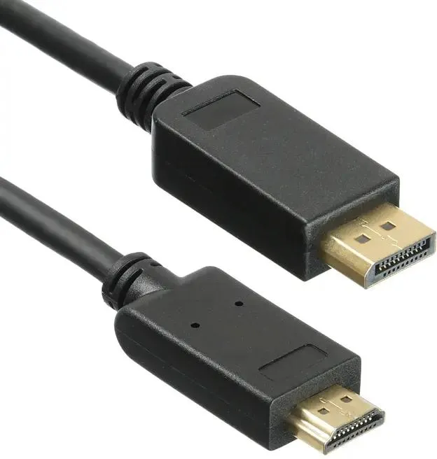 картинка Кабель KingPrice KP-DP1.2-HD2.0-1.5m ver2.0 DisplayPort (m) HDMI (m) 1.5м черный от магазина КомпьютерЦентр