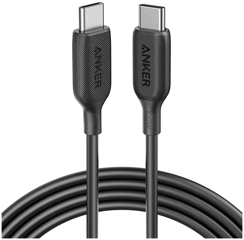 картинка Кабель Anker PowerLine III Type-C - Type-C 1.8m Black (A8856) от магазина КомпьютерЦентр