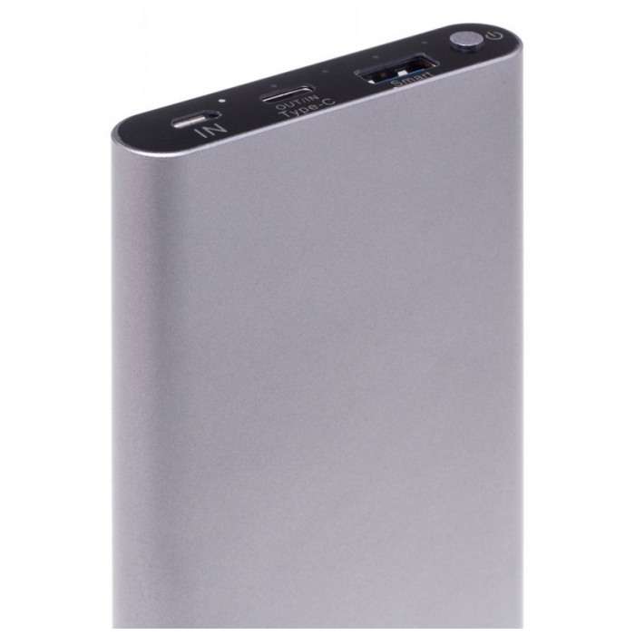 картинка Аккумулятор внешний Buro Li-Pol PD (18W) 10000mAh 3A Silver (RB-10000-QC3.0-I&O) от магазина КомпьютерЦентр