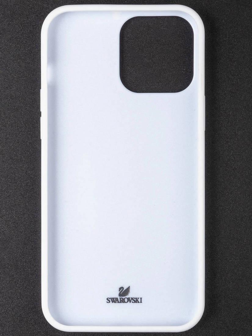 картинка Чехол Swarovski для iphone 13 Pro Max Белый от магазина КомпьютерЦентр