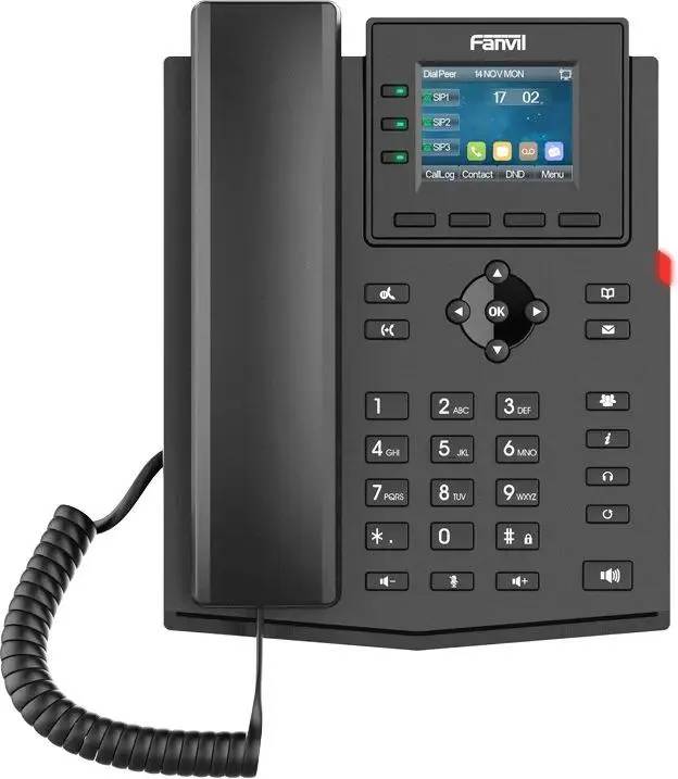 картинка Телефон IP Fanvil X303G Black от магазина КомпьютерЦентр