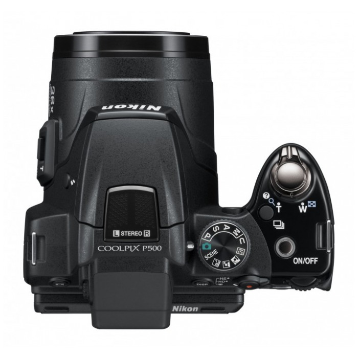 картинка Фотокамера Nikon CoolPix P500 Black (VMA670E1) от магазина КомпьютерЦентр