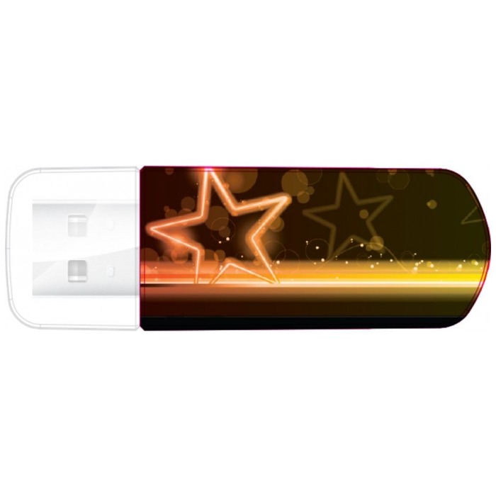 картинка Флешка USB Verbatim 16Gb Mini Neon Edition Orange (49394) от магазина КомпьютерЦентр