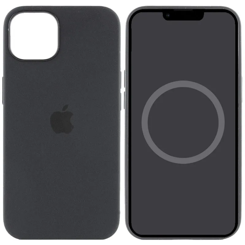картинка Чехол Silicone case Full with MagSafe (Animation) for iPhone 15 Pro, Black от магазина КомпьютерЦентр