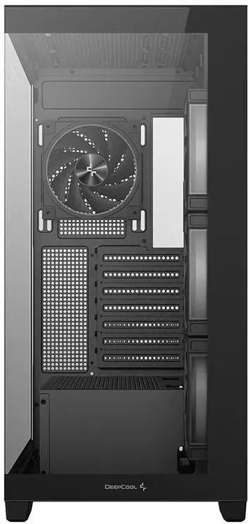 картинка Корпус Deepcool CG580 4F V2 без БП, боковое окно панорама, черный, 4x120 mm ARGB PWM, ATX (R-CG580-BKADA4-G-2) от магазина КомпьютерЦентр