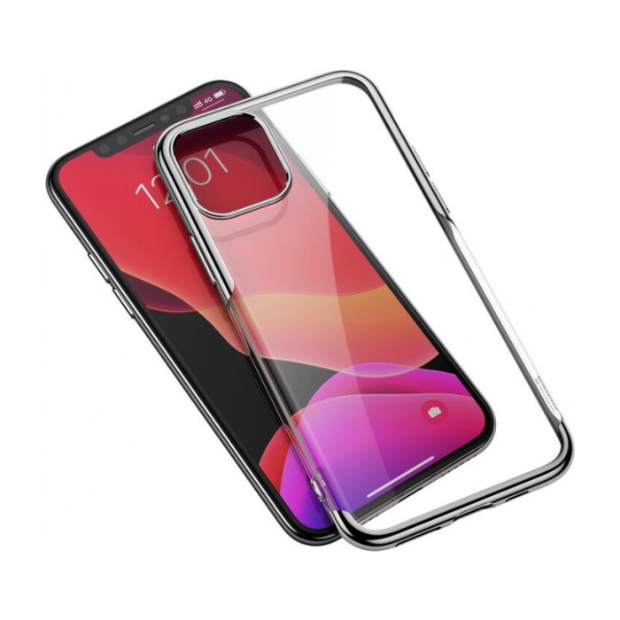 картинка Чехол Baseus Shining Case for iPhone 11 Pro Max Silver (ARAPIPH65S-MD0S) от магазина КомпьютерЦентр