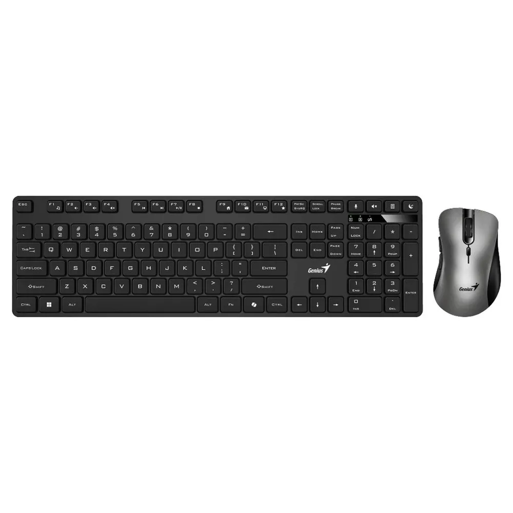 картинка Комплект Genius KM-8216S, беспроводной (клавиатура+мышка) (31340018402) от магазина КомпьютерЦентр