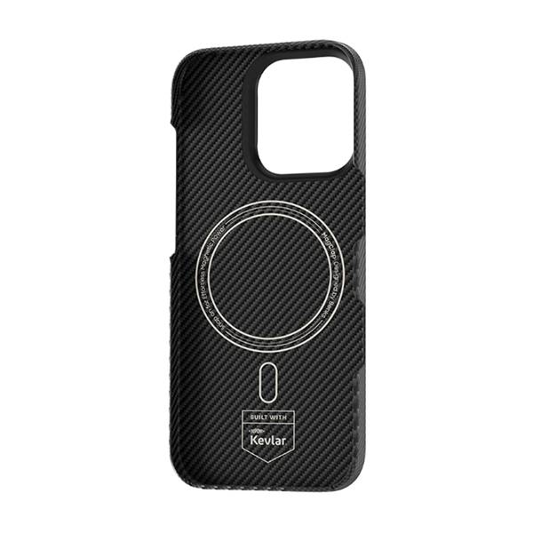 картинка Чехол Benks Montage ArmorAir Case built with Kevlar для iPhone 16 6.1'' Black (600D+1500D) от магазина КомпьютерЦентр