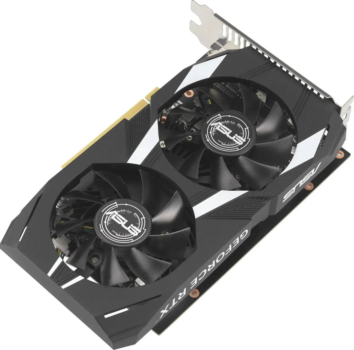 картинка Видеокарта 6Gb GDDR6 GeForce RTX 3050 Asus (DUAL-RTX3050-O6G) от магазина КомпьютерЦентр