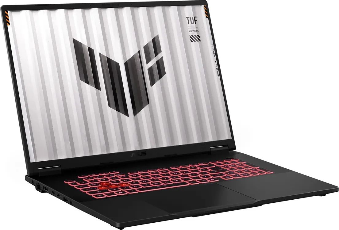 картинка Ноутбук ASUS TUF Gaming A18 (FA808UH-S8052) 18'' IPS (1920x1200) 144Hz/  Ryzen 7 260 3.8ГГц/  16ГБ DDR5/  512ГБ SSD/  GeForce RTX 5050 8 ГБ/  NoOS, серый от магазина КомпьютерЦентр
