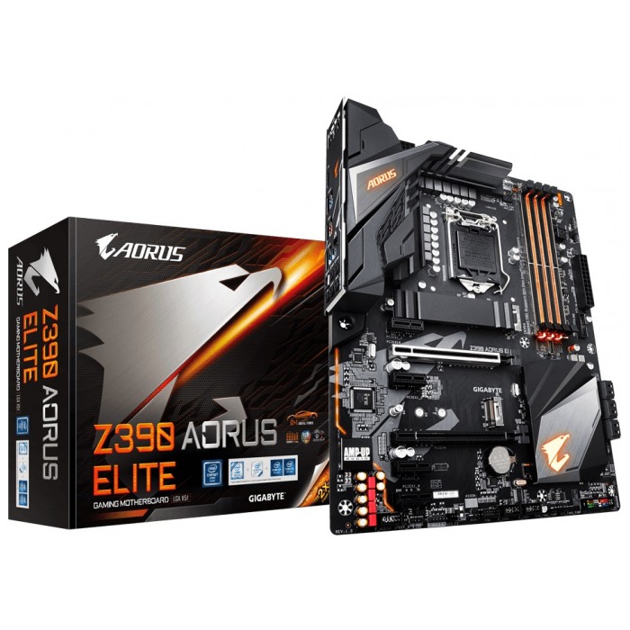 картинка Материнская плата Gigabyte Z390 AORUS ELITE (Z390 AORUS ELITE) от магазина КомпьютерЦентр