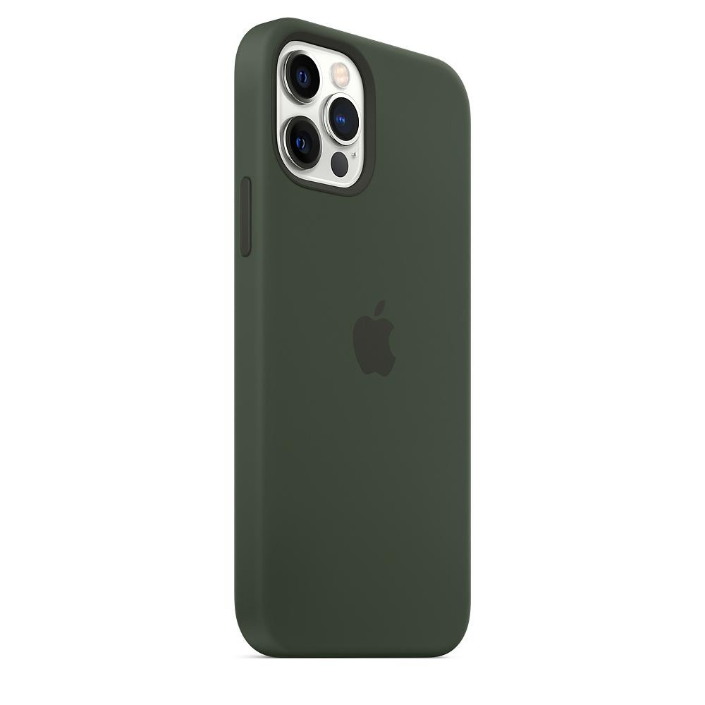 картинка Чехол Apple Silicone Case Simple for iPhone 12/  12 Pro Угольно-Серый (Copy) от магазина КомпьютерЦентр