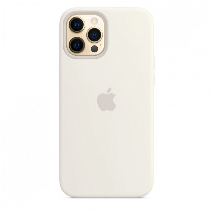 картинка Чехол Apple Silicone Case MagSafe for iPhone 12 Pro Max White (Copy) от магазина КомпьютерЦентр