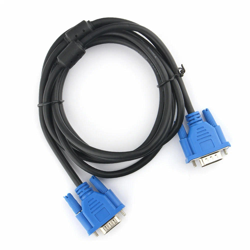картинка Кабель CC-PVGA-6, Gembird/ Cablexpert, VGA Pro 15M/ 15M, экран, феррит. кольца, 1.8 м от магазина КомпьютерЦентр