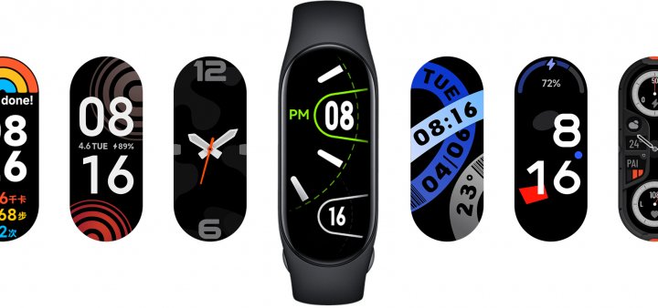 картинка Фитнес-браслет Xiaomi Mi Band 7 Black от магазина КомпьютерЦентр