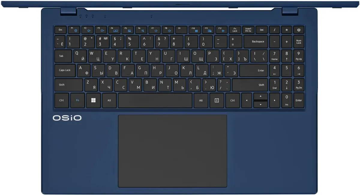 картинка Ноутбук Osio BaseLine B150i-005c 15.6'' IPS FHD/  N100/  8Gb/  512Gb SSD/  noOS/  Blue от магазина КомпьютерЦентр